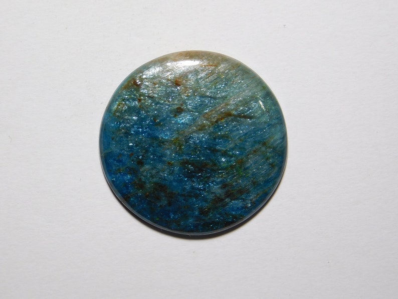 Apatite Gemstone For Pendant 59 Cts Fabulous Wholesale Price R-8273 Apatite Cabochon Gemstone Natural Blue Neon Apatite Loose gemstone