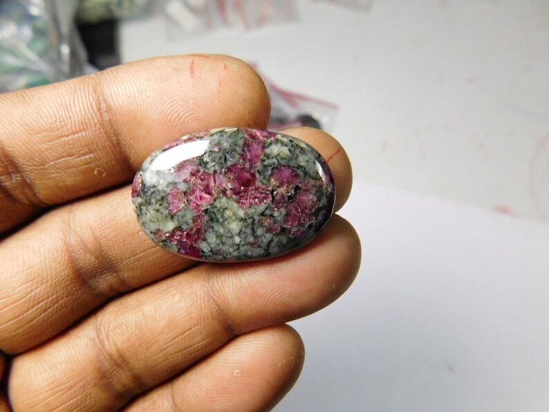 R-466 Beautiful 100/% Natural Eudialyte Cabochon,Glorious Eudialyte gemstone,Eudialyte loose stone for jewelry Semi Precious Gemstone 45 Cts