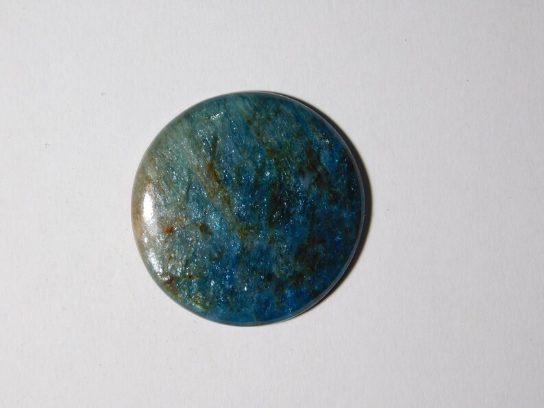 Apatite Gemstone For Pendant 59 Cts Fabulous Wholesale Price R-8273 Apatite Cabochon Gemstone Natural Blue Neon Apatite Loose gemstone