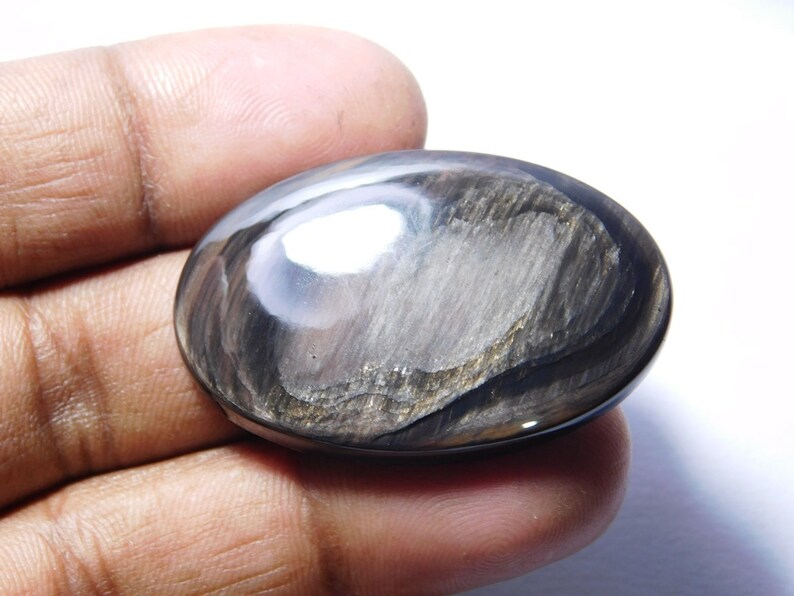 Rainbow obsidian gemstone From Mexico 42 Cts R-6825 Very Nice Natural Rainbow obsidian Fire Cabochon gemstone Rainbow obsidian Loose Stone