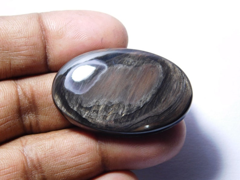 Rainbow obsidian gemstone From Mexico 42 Cts R-6825 Very Nice Natural Rainbow obsidian Fire Cabochon gemstone Rainbow obsidian Loose Stone
