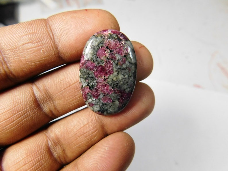 R-466 Beautiful 100/% Natural Eudialyte Cabochon,Glorious Eudialyte gemstone,Eudialyte loose stone for jewelry Semi Precious Gemstone 45 Cts