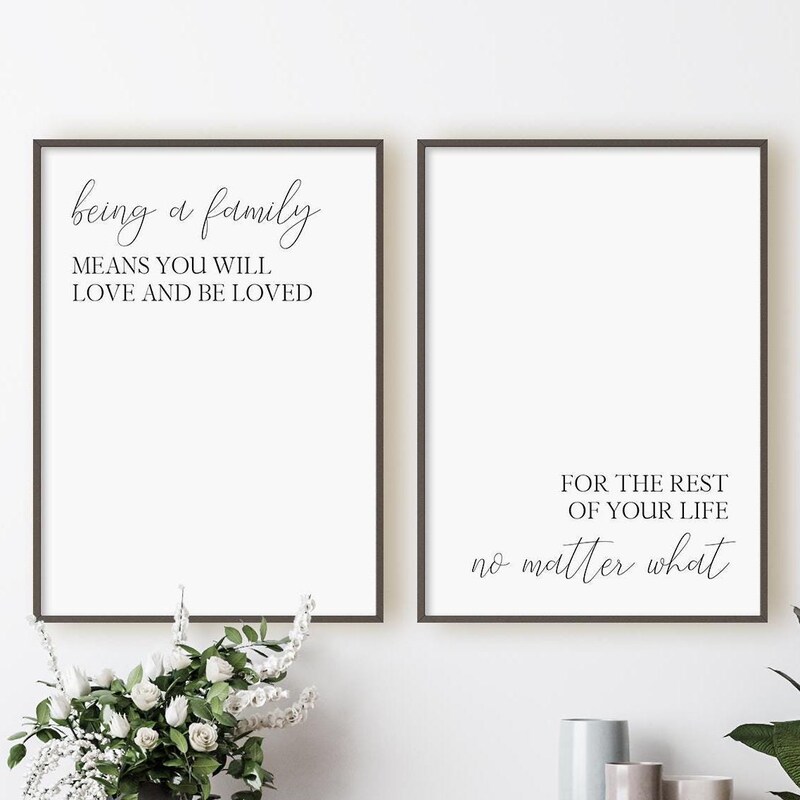Family Room Wall Art - Etsy