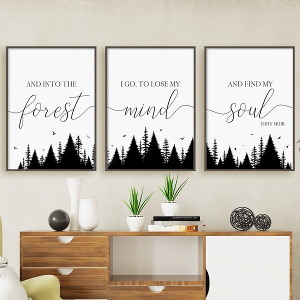 Into the Forest I Go - Etsy