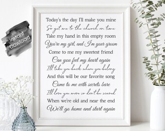 Goo Goo Dolls Lyrics Etsy