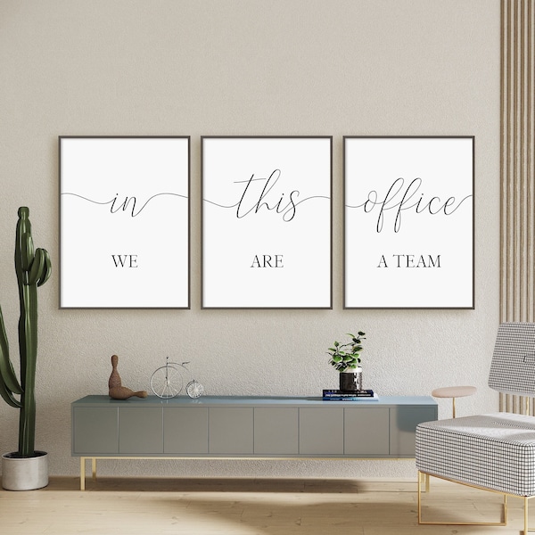Office Print Etsy