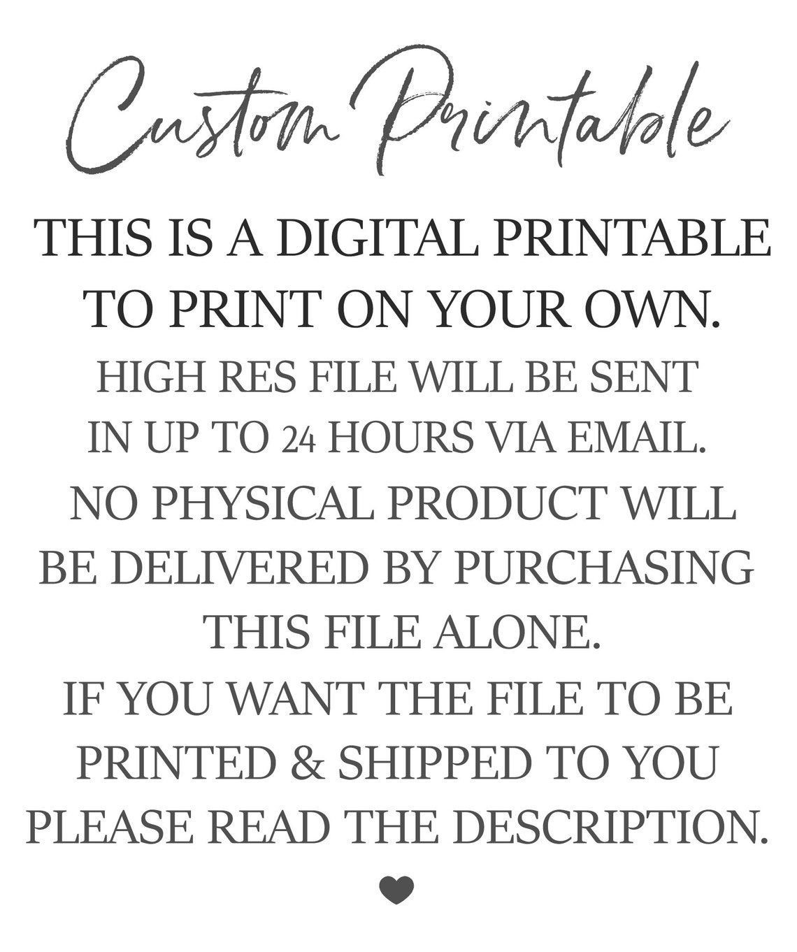 Custom Quote Printable Instant Download Wall Art | Etsy