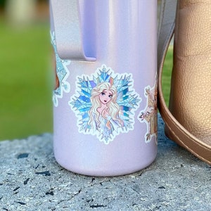 Ice Princess Sticker Hydroflask Sticker Laptop Sticker Sticker Small Gift Gift Holographic image 4