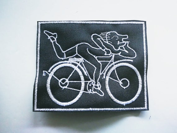 Embroidered Patch 10cm Albert Hoffman