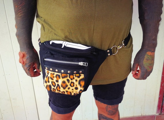 2-pocket pocket bag. 100% handmade stamping and tailoring. #machete design