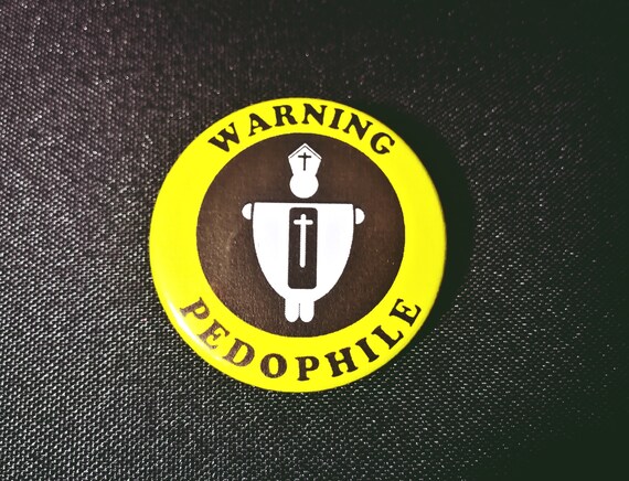 Metal plate/Pin 38 mm standard size. Fck Religion.