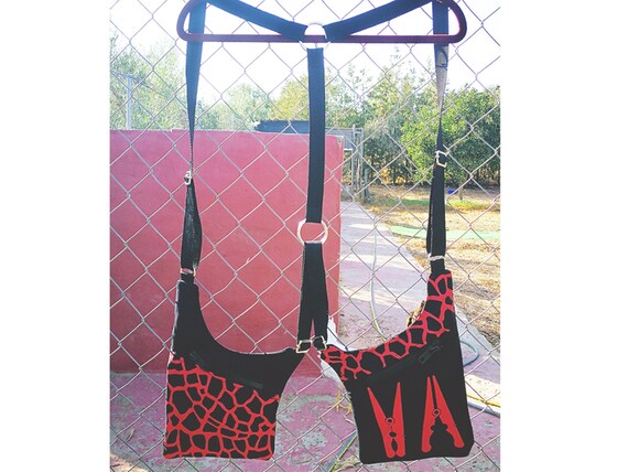 Giraffe Printed Pistol Carboxes. Color to choose. Holster Bags 2 Pockets