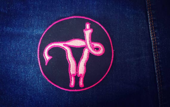Patch ovary cut feminist sleeve