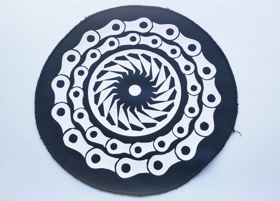 New Design! Eco-Vinyl Textile Patches. Remeshed Edges (not fraying)
