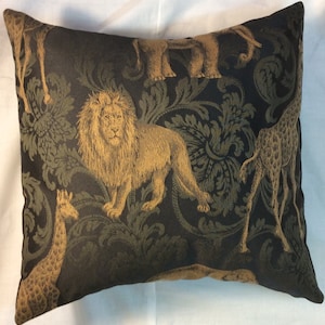 Animal Print Pillow, Leopard pillow cover, Tiger Pillow, Giraffe pillow, Cheetah pillow, Zebra Pillow, Safari animal print, African pillow