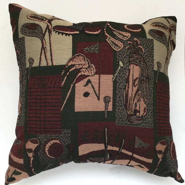 Golf Pillow Etsy