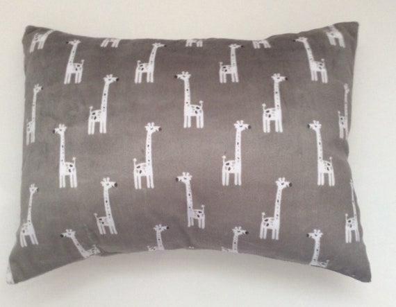 Gray Giraffe Pillow Cover Little Giraffe Pillow Animal Print Etsy