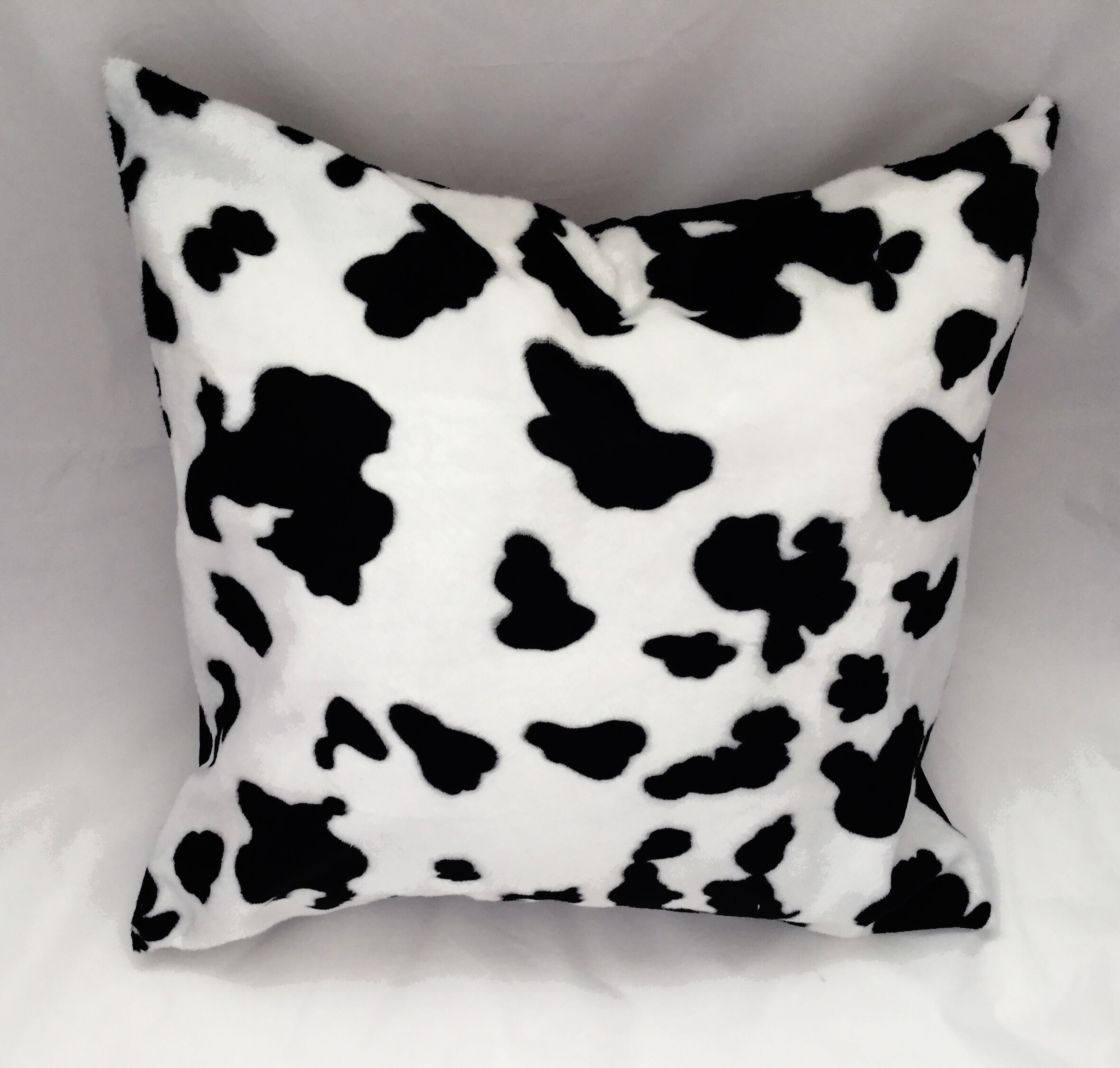 cow print throw pillows