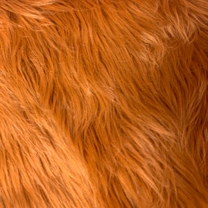 Orange Pillow cover, Pumpkin orange Faux fur pillow, Decorative Pillow, Halloween Fur orange Throw Pillow, Fall Orange Pillow Cover