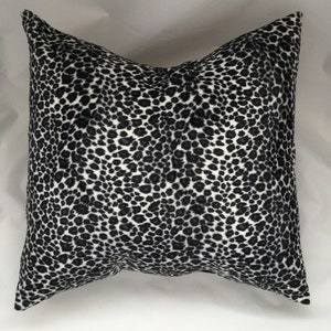 Animal Print Pillow, Leopard pillow cover, Tiger Pillow, Giraffe pillow, Cheetah pillow, Zebra Pillow, Safari animal print, Jungle pillow image 1