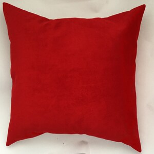 Red pillows, red velvet pillow covers, Throw pillow, Christmas pillows, Decorative pillow, Red toss pillows ,Velvet pillow, red pillow 20x20