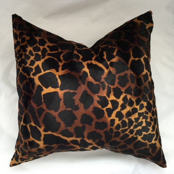 Animal Print Pillow Etsy