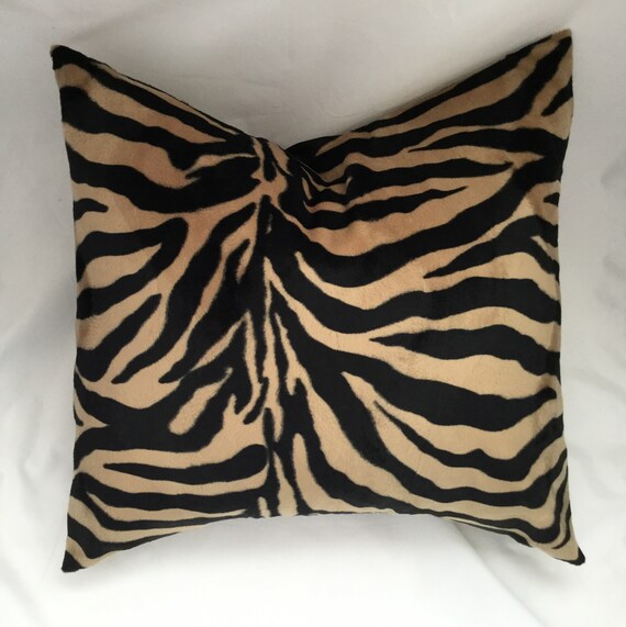 zebra print throw pillows