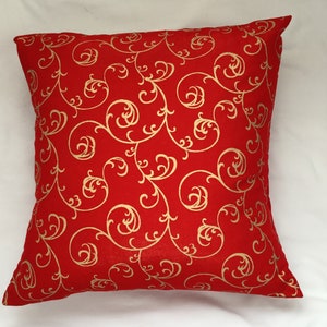 Christmas cushion covers, Christmas pillow covers, Christmas red cushions, Christmas decor, Decorative Pillows, Designer christmas pillows