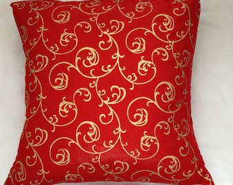 Christmas cushion covers, Christmas pillow covers, Christmas red cushions, Christmas decor, Decorative Pillows, Designer christmas pillows