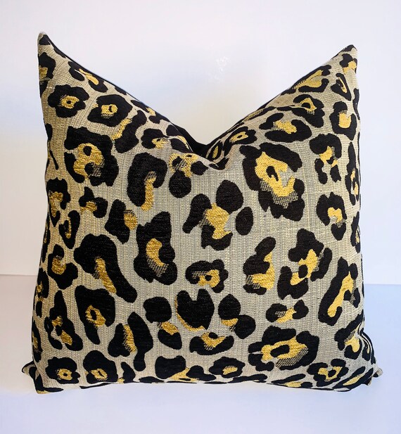 Leopard Throw Pillow Animal Print