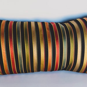 Striped pillow cover,pillow cover,Multi color pillow, Striped cushion,Lumbar pillow, fall decor,Striped pillow ,Throw Pillow, 20x20