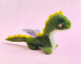 Dragon Baby Needle felted Ornament