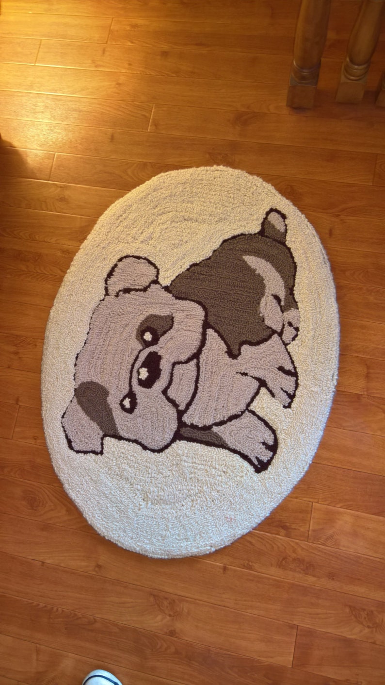 Handmade Nursery, Children's bedroom Rug image 1