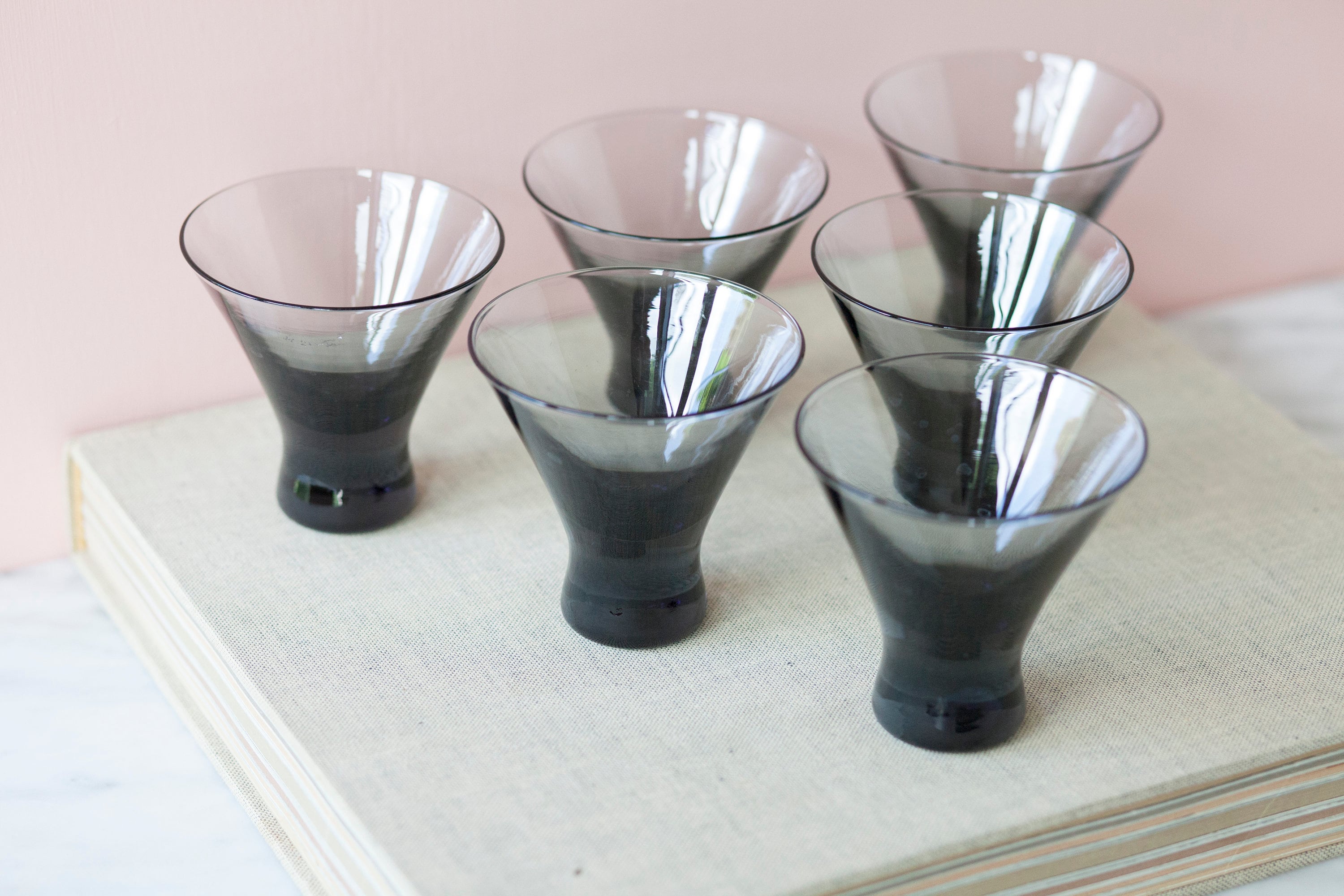3.5” Disaronno Amaretto Drinking Glasses Set of 3 NICE RARE Thick