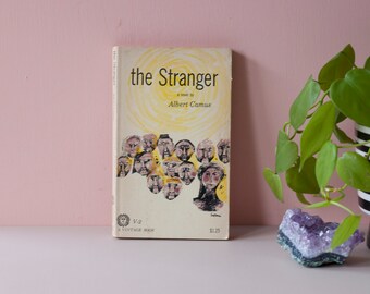 The Stranger by Albert Camus - Vintage 1940's Softcover - Existential Crime Fiction Paperback Book  - Classic 20th Century Literature