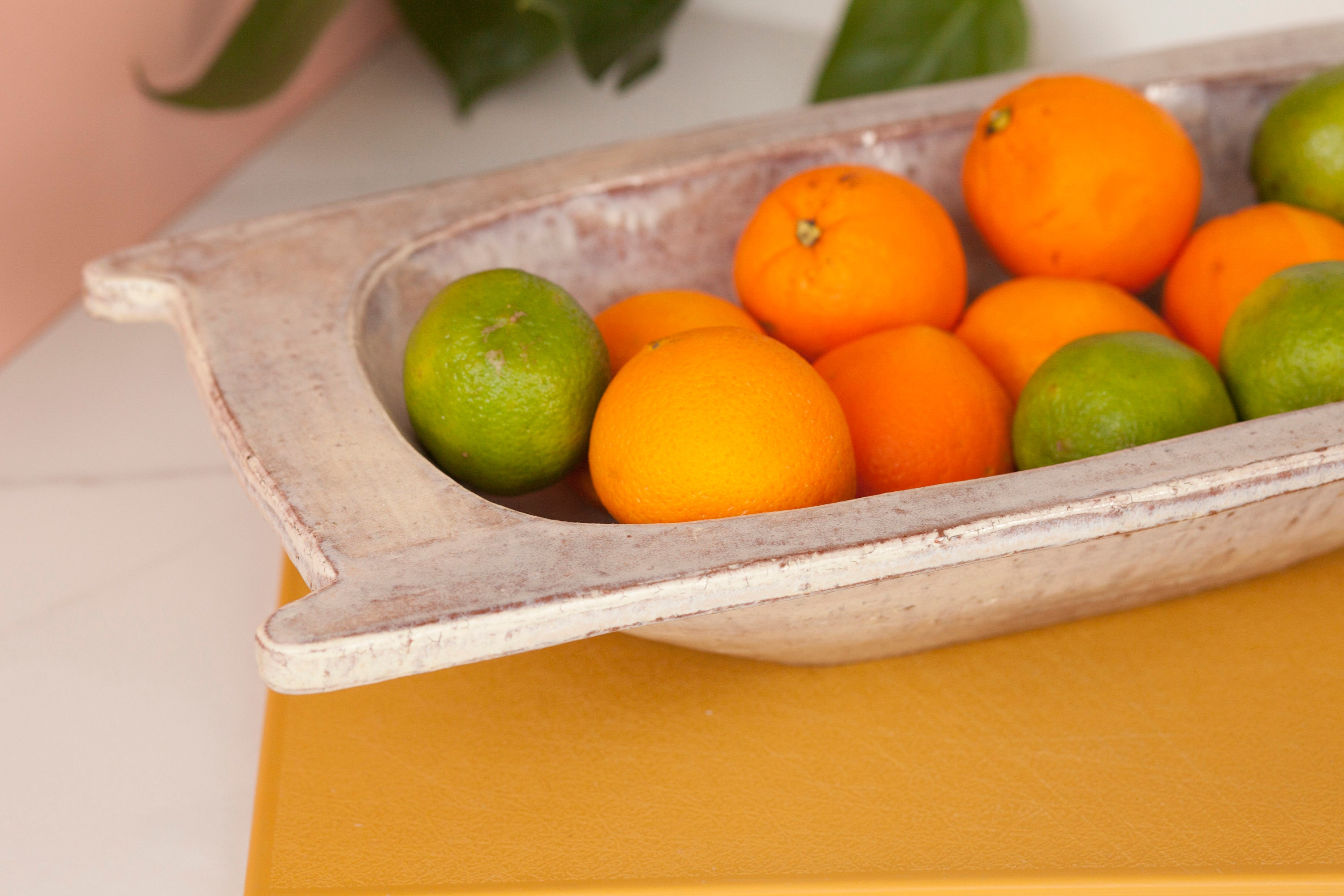 Studio Pottery Bowl 17 Long Ceramic Dough Bowl Etsy