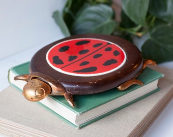 Charcuterie Board - Ladybug Cheeseboard, Presentation Board, Cutting Board, Decorative Tray - Kitschy Kitchen Platter - Unique Gift