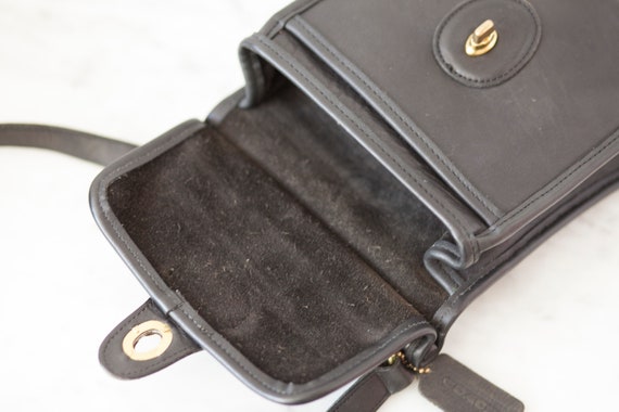 Vintage Coach Murphy Bag Style 9930, Black Leathe… - image 6