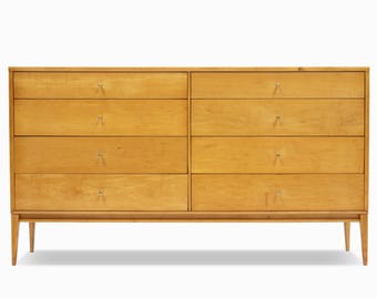 Vintage Mid Century Solid Maple "Planner Group" Dresser by Paul McCobb