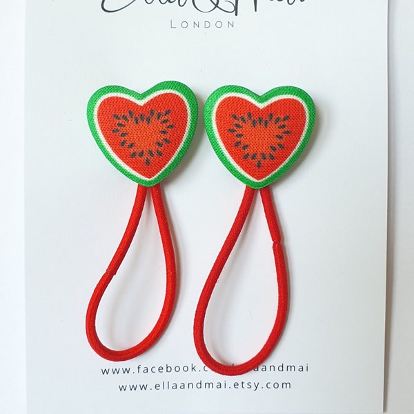 Watermelon hair tie,watermelon hair bobbles, ponytail holder,summer theme, hair accessories,kids hair accessories, adult,Christmas stockings