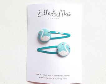 Schwan Haarspange, Schwan Haarspange, Schwan Pferdeschwanzhalter, Schwan Haargummi, Haargummi, Partytüten, Weihnachtsstrumpf