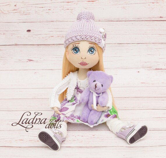 Items similar to Portrait dolls that look like you Custom rag doll Personalized OOAK dolls
