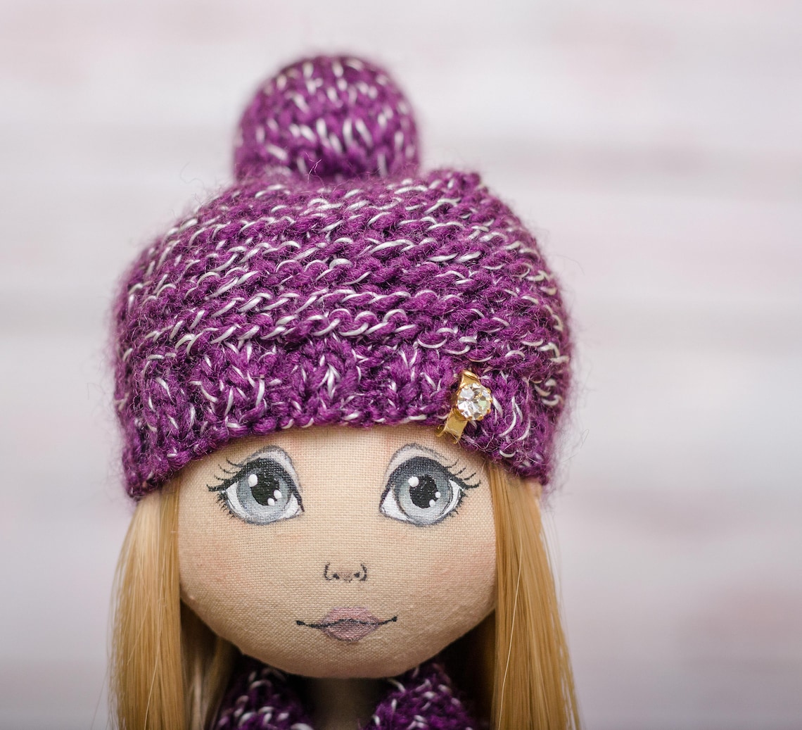 Custom Doll That Look Like You Portrait Rag Doll Personalised Etsy