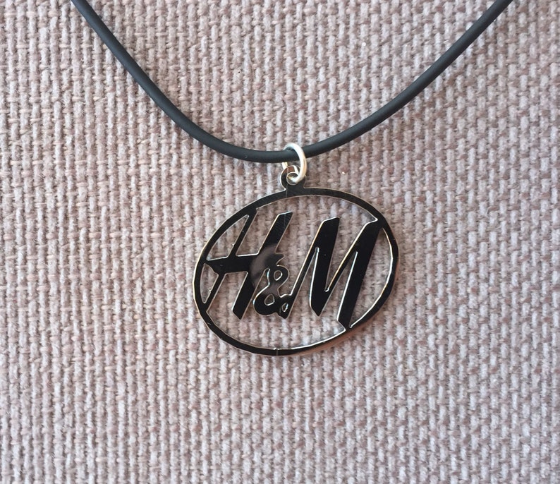 Gift for him or her according to request,Design your Necklace Personalized Custom Stainless steel pendant with letters or logo