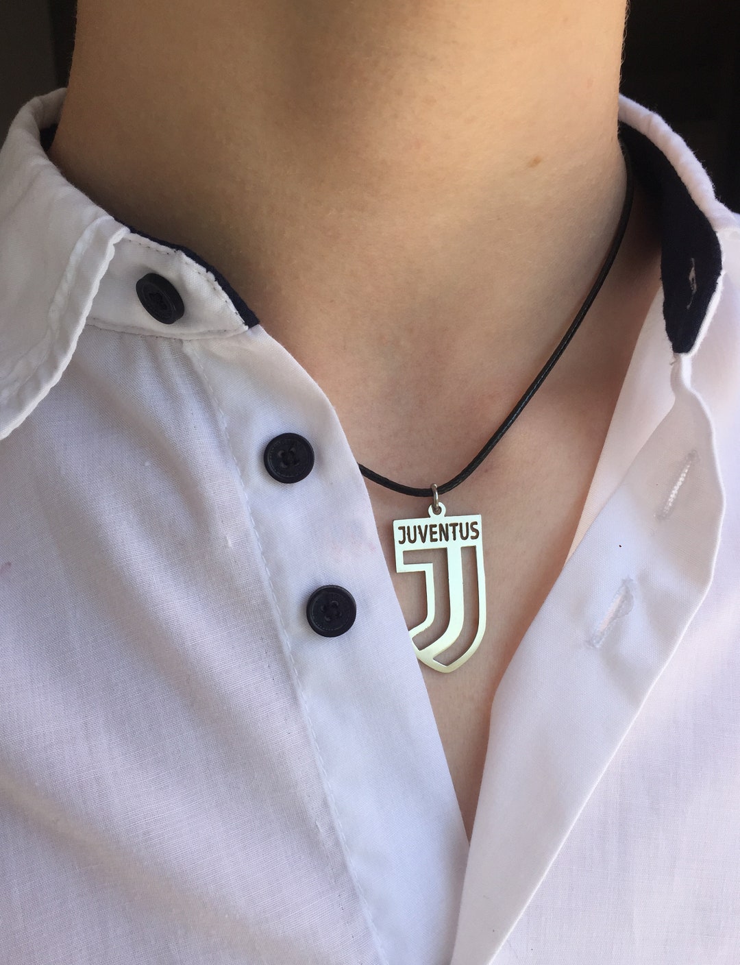 Collana JUVENTUS, Gioielli da uomo Juventus in acciaio
