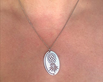 Collar de piña al revés, collar para swingers, símbolo del estilo de vida swinger, swingersociety, joyería para swingers hotwife, sexo gratis, Swing Nation