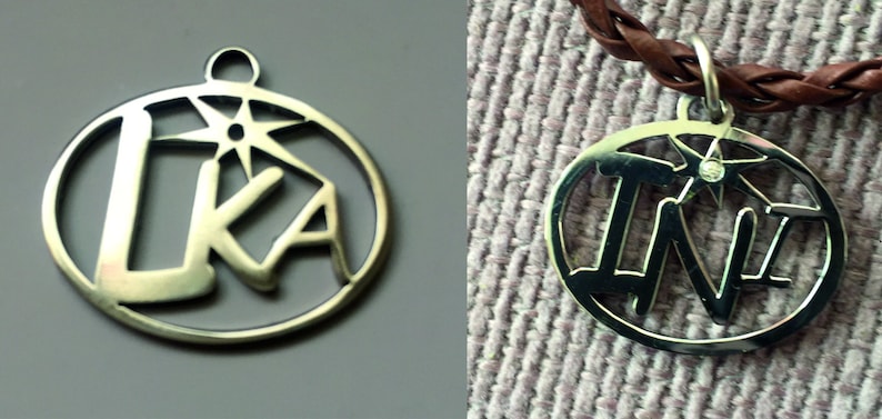 Gift for him or her according to request,Design your Necklace Personalized Custom Stainless steel pendant with letters or logo
