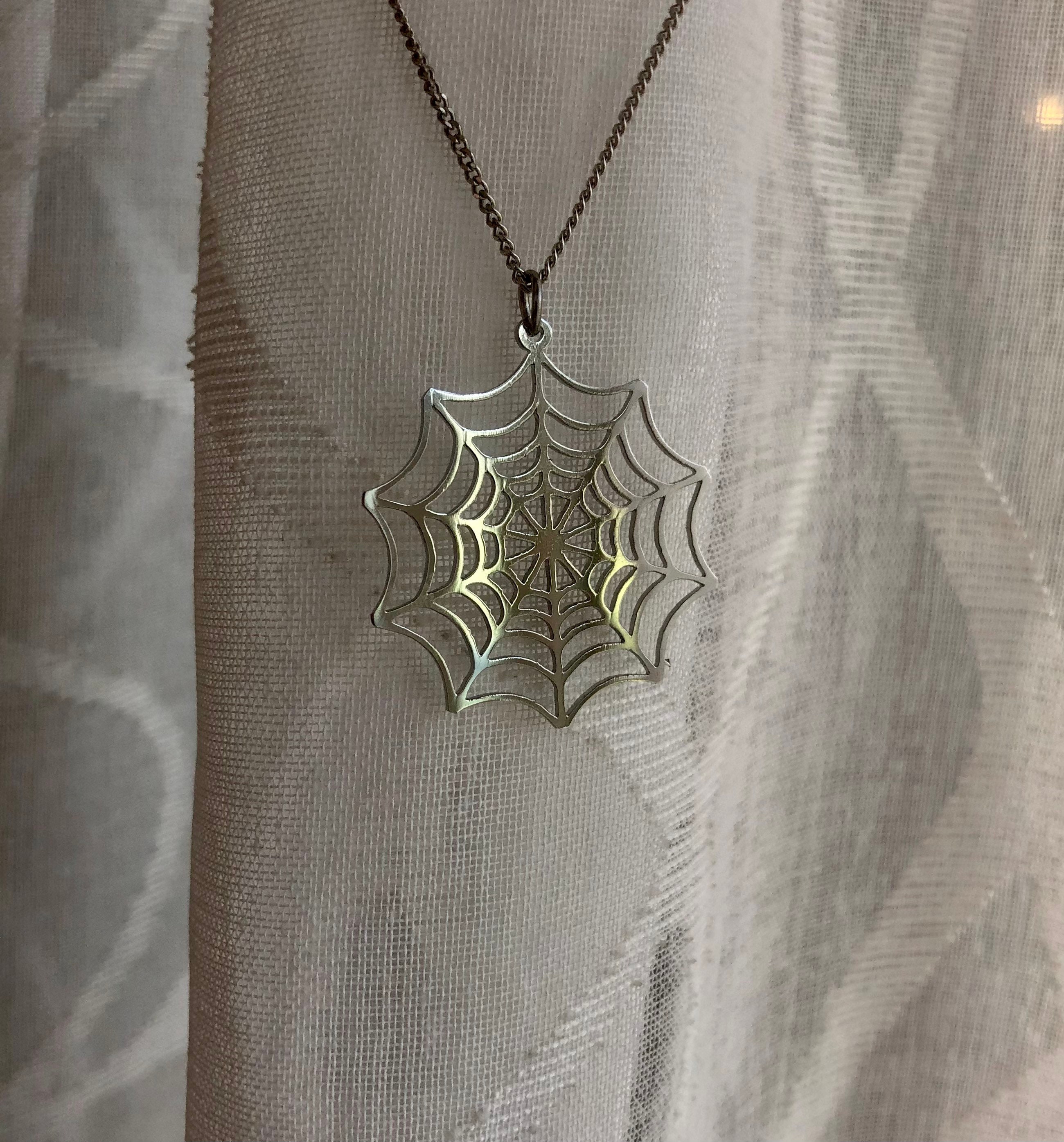 アクセサリー EXODUS D.O.D SPIDERWEB NECKLACE SILVER92 EXODUS D.O.D SPIDERWEB NECKLACE SILVER92 - メルカリ