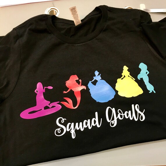Download Free Disney Princess Squad Goals Etsy SVG Cut Files
