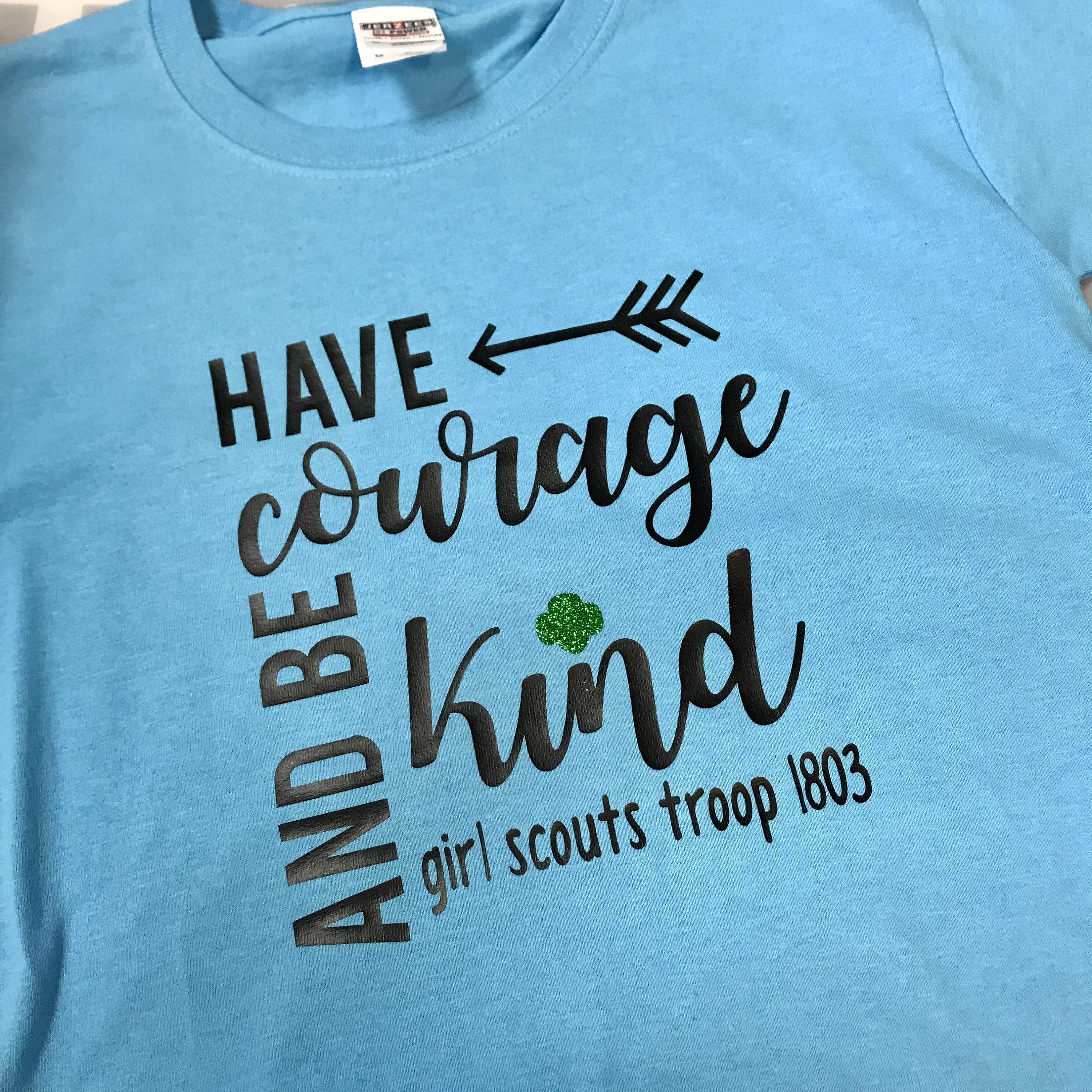 Girl Scout Troop Shirt for Girls and Ladies Etsy
